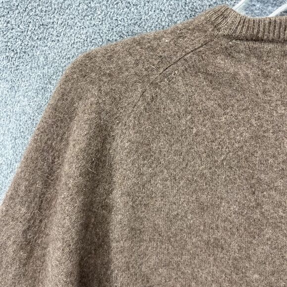 Gieves Hawkes Cashmere Sweater Men’s XL Brown Savile Row Long Sleeve - Picture 13 of 16